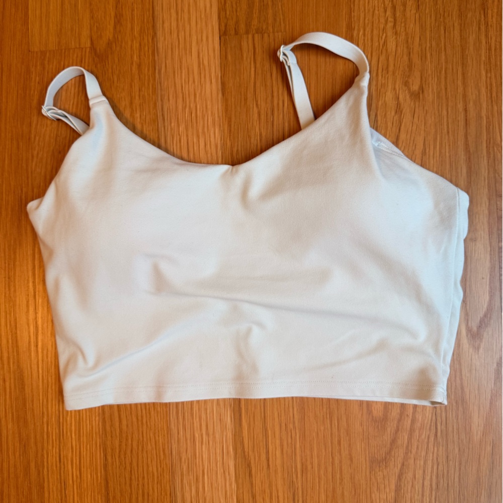 Athleta Very Light Pale Green Sports Bra